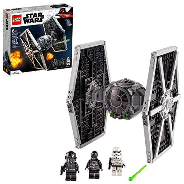 LEGO Star Wars Imperial TIE Fighter 75300 Building Toy with Stormtrooper and Pilot Minifigures from The Skywalker Saga For 8+ Years