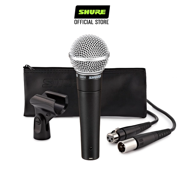 SHURE SM58 CN (with XLR Cable) Industry Standard Dynamic Vocal Microphone