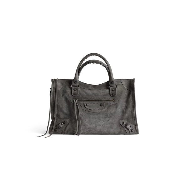 Women's Le City Bag Medium in Storm Grey