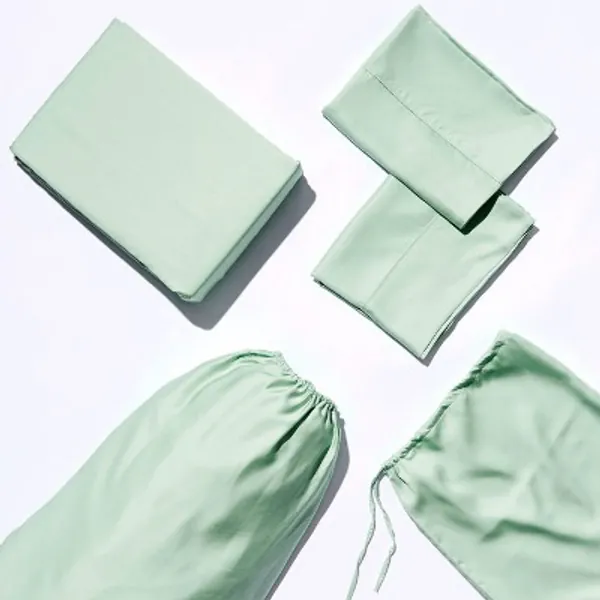 Bamboo sheet and pillow set 