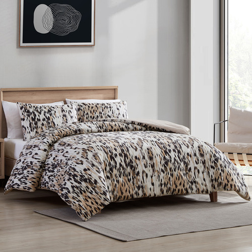 Leopard Cotton Quilt Cover Set