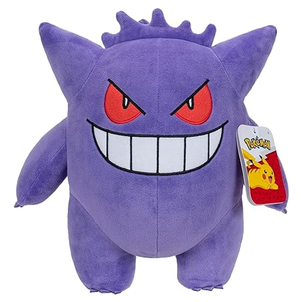 Pokémon Gengar Plush - 12-Inch Pokemon Plush - Authentic Details - Toys for Kids