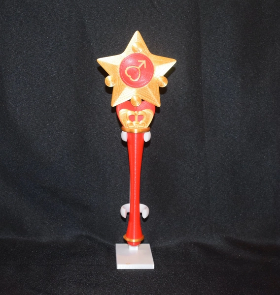 MARS Inspired Inner Outer Scout Transformation Wand Star Stick Cosplay Prop Costume Halloween Display Scepter