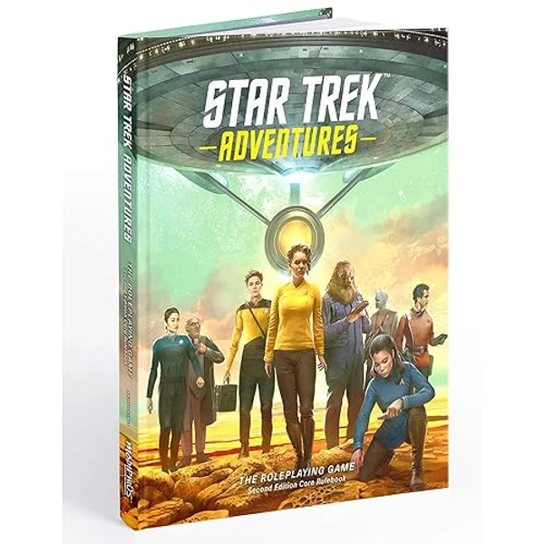 Modiphius Entertainment: Star Trek Adventures: Second Edition - Core Rulebook - Hardcover RPG Book, Tabletop Role Playing Game, Officially Licensed