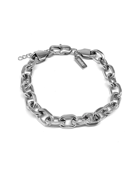 Chunky Link Bracelet (Silver)