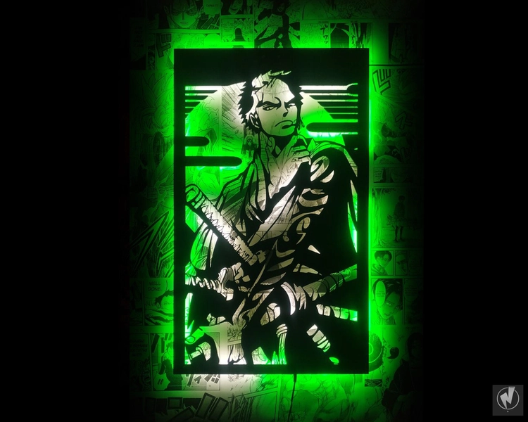 Anime Led Sign, Manga Character, Custom, Game Room, personalized, Birthday Gift, Anime Wall Sign, Anime Led Lamp, Fanart, Anime, Halloween