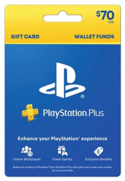 PlayStation Sony Store (Plus Brand) Gift Card