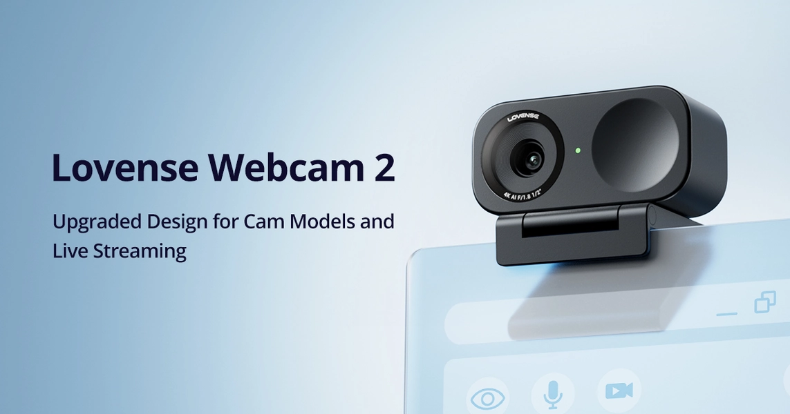 Lovense 4K Webcam: Remote Control Features