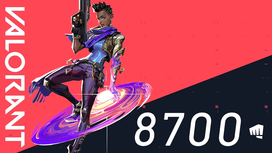 Acheter Valorant 80 EUR - 8700 Valorant Points