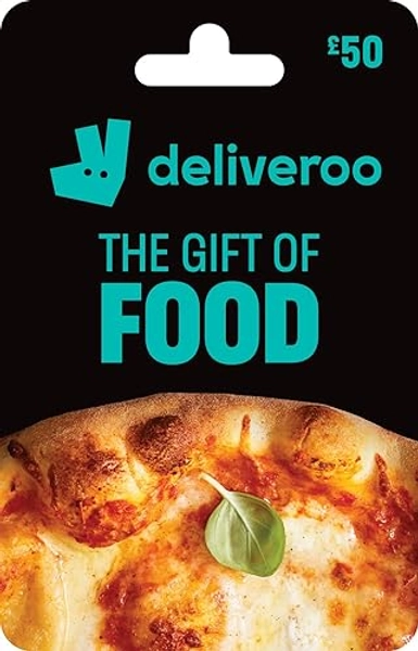 Deliveroo Gift Card - UK Redemption Only - Delivered by post