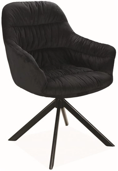 Купить Стул ASTORIA II мет. черный каркас, цвет черный BLUVEL 19 (SL) Т-000087348 в сети магазинов Хайтек!