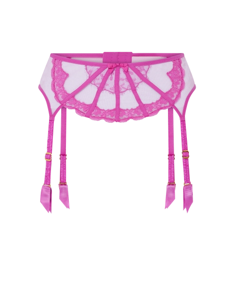 Mariann Suspender in Fuchsia/Fuchsia | By Agent Provocateur