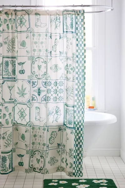 Mariana Tile Shower Curtain