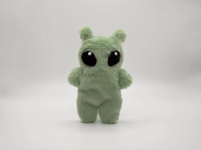 Handmade Plush Alien | Cute Kawaii Stuffed Toy | Unique Home Decor | Handmade Stress Relief Buddy | Hand-Sewn | Made to Order!