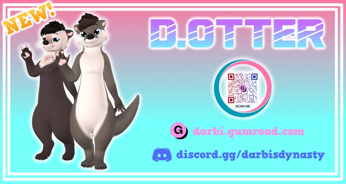 D.Otter VRChat Avatar Base (PC + Quest)