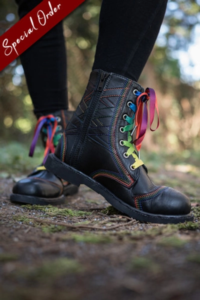 Women's Progress Leather Short Boots - Special Order 