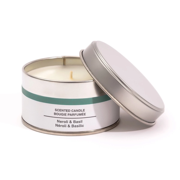 Neroli and basil candle
