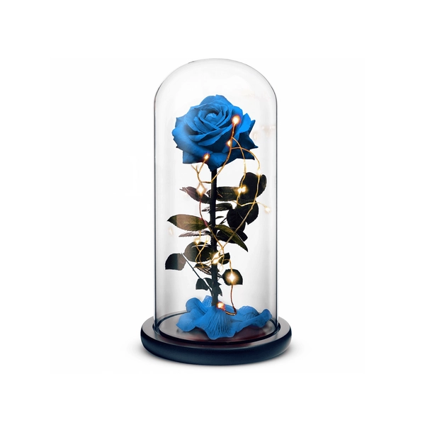 Beauty and The Beast Rose (Blue) 