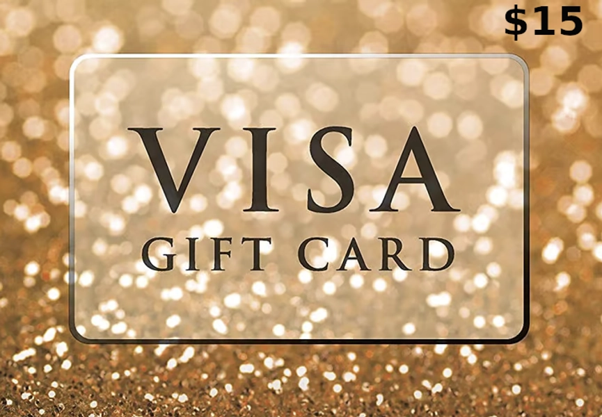 Visa Gift Card $15 US