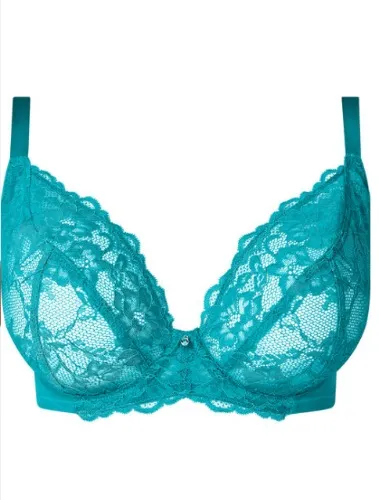Sexy Lace Fuller Bust Non Padded Plunge Bra