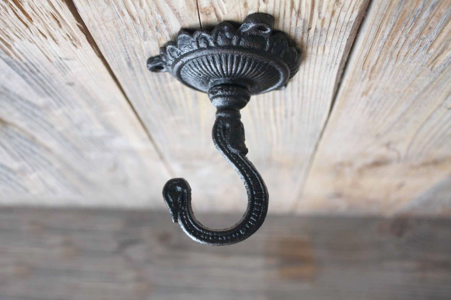 Ornate Ceiling Hook, Decorative Pendant Light Hook