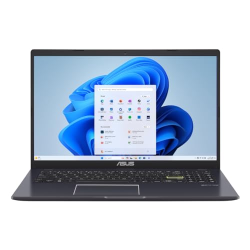 ASUS 15.6” Vivobook Go Laptop, Intel Celeron N4500, 4GB RAM, 128GB SSD, Windows 11 in S Mode, Star Black, L510KA-ES04 - 2024 Model