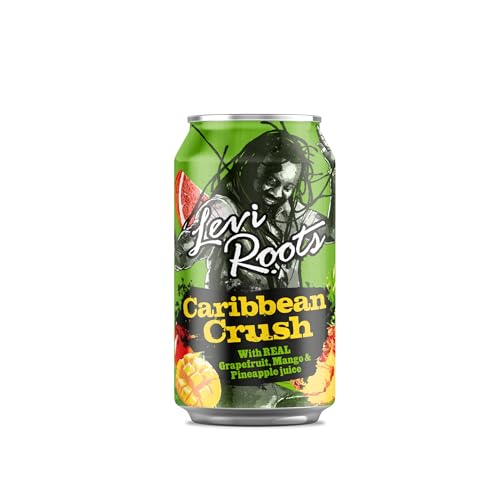 Levi Roots case of 24 cans.