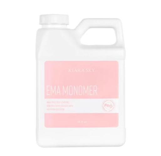 Kiara Sky EMA Professional Liquid Monomer for Nails 16 Fl Oz - 16 Fl Oz (Pack of 1)