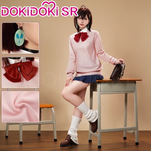 Dokidoki-SR Anime Dandadan Cosplay Momo Ayase Costume DAN DA DAN | L-Order Processing Time Refer to Description Page