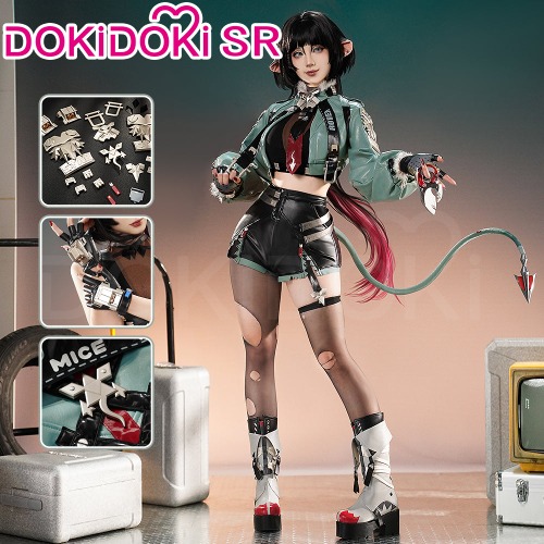 Dokidoki-SR Game Zenless Zone Zero Cosplay Jane Doe Costume ZZZ | L-Order Processing Time Refer to Description Page