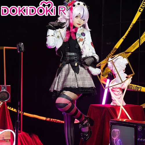 【In Stock】DokiDoki-R VTuber NIJISANJI Cosplay Maria Marionette Cosplay Costume | L