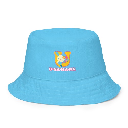 U*SA*HA*NA Daisy Patchwork Reversible Bucket Hat - S/M