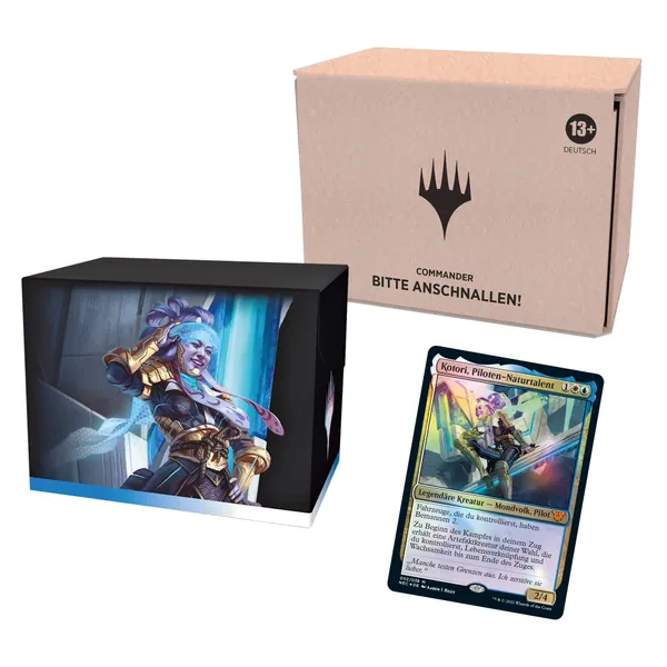 Magic The Gathering Kamigawa Neon Dynasty Commander Deck - Schnalle auf minimal verpackter Version (Deutsche Version)