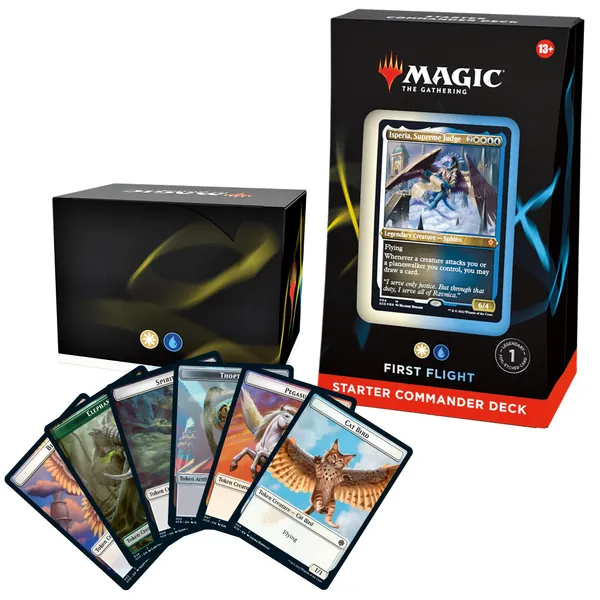 Magic: The Gathering Starter Commander Deck - First Flight (White-Blue - Englische Version)