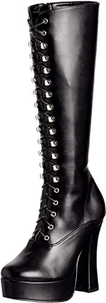 Pleaser ELECTRA-1020 Blk Pat/Blk