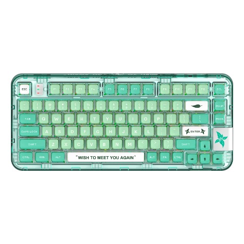 YUNZII: Coolkiller CK75 Wireless Hot Swappable - Mint Green