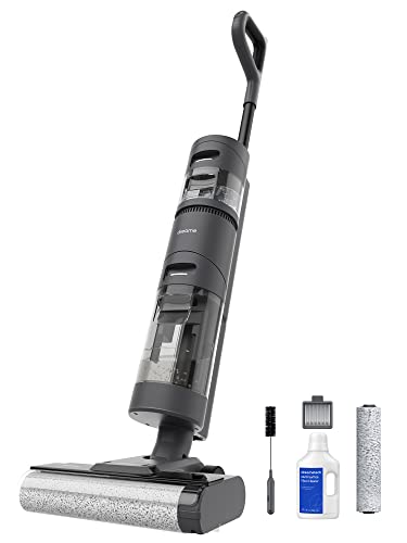 Dreametech H12 Smart Wet Dry Vacuum, Cordless Hardwood Floor Cleaner One-Step Cleaning Vacuum Mop Great for Multi-Surface - H12