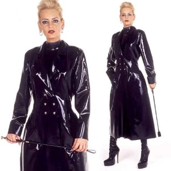 LONG FITTED COAT. | Demask