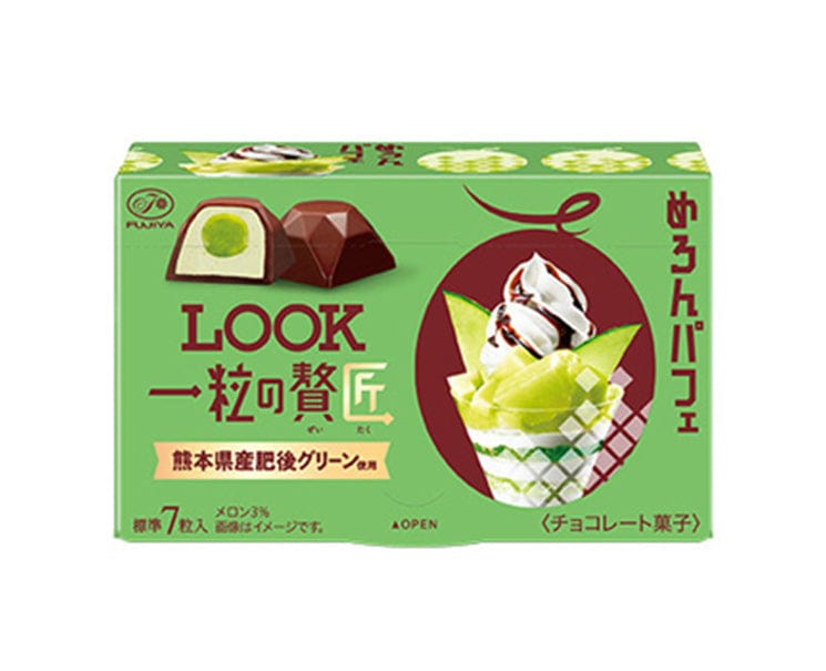 Fujiya Look Chocolate: Melon Parfait