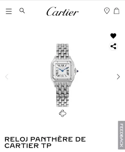 Reloj Cartier 
