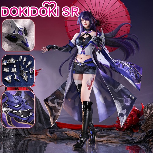 DokiDoki-SR Game Honkai: Star Rail Cosplay Acheron Costume | XL-Order Processing Time Refer to Description Page