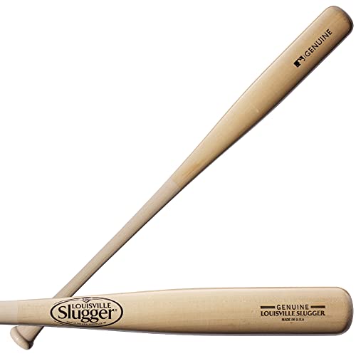 Louisville Slugger Genuine Mix Unfinished Natural Clear Baseball Bat - 32"
