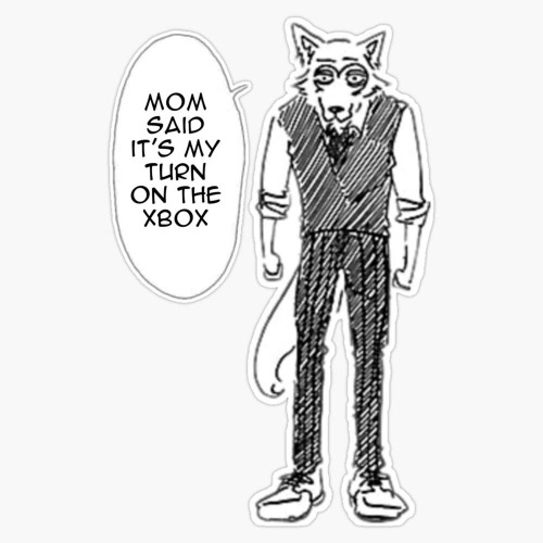 Generic Beastars Legosi Sticker Decal Bumper Sticker 5 inch - 