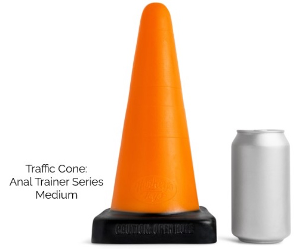 Traffic Cone Anal Trainer | Mr. Hankey's Toys