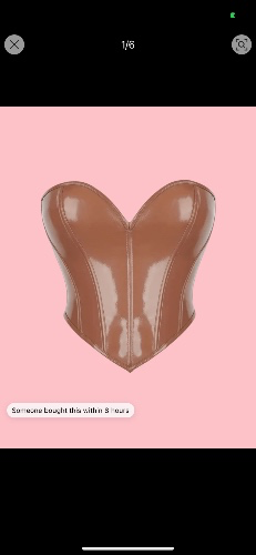 PVC Bustier 