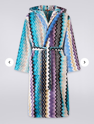 Giacomo Hooded Bathrobe multicoloured | Missoni