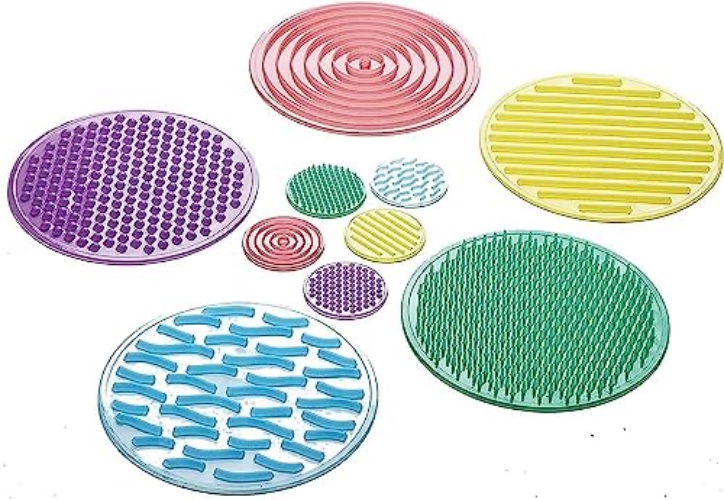 TickiT 54517 SiliShapes Sensory Circle Set