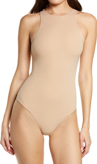 FITS EVERYBODY HIGH NECK BODYSUIT | COCOA