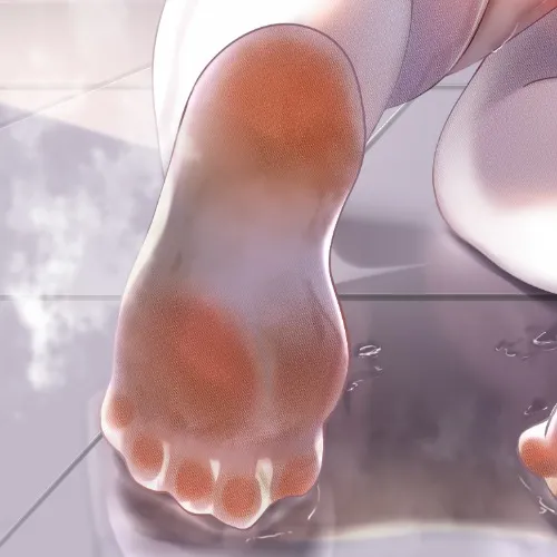 A single sniff of my foot...