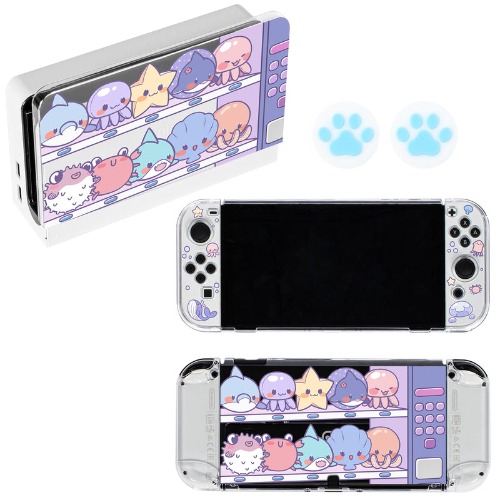 Cute Animal Nintendo Switch OLED Set - A